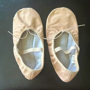 Pink Kids Ballet Slippers